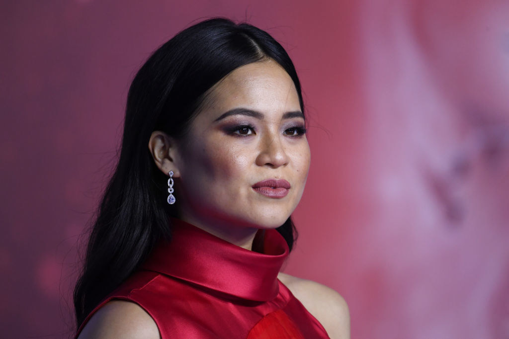 closeup of Kelly Marie Tran at a formal event