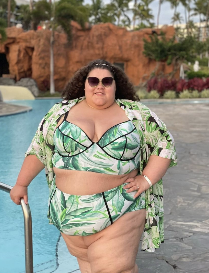 Plus-size TikTok star, who weighs 320lbs, says people assume she's