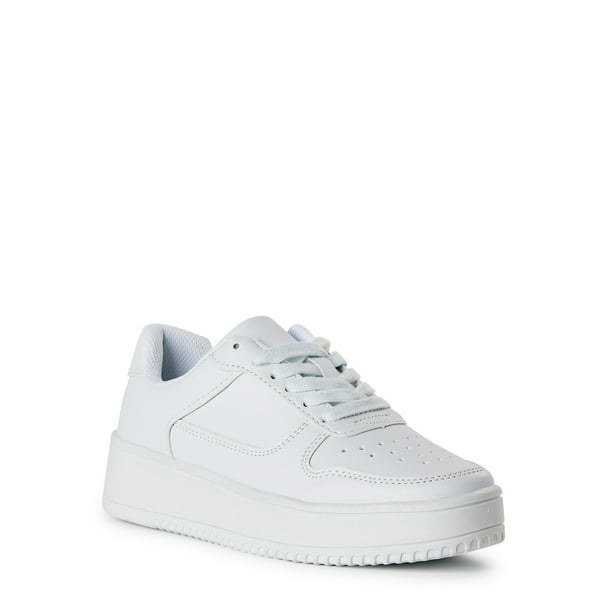 Wide white cheap tennis shoes