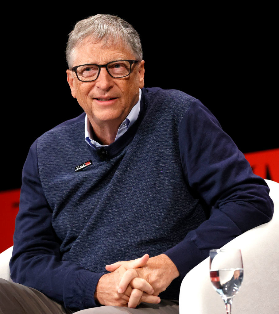 Closeup of Bill Gates