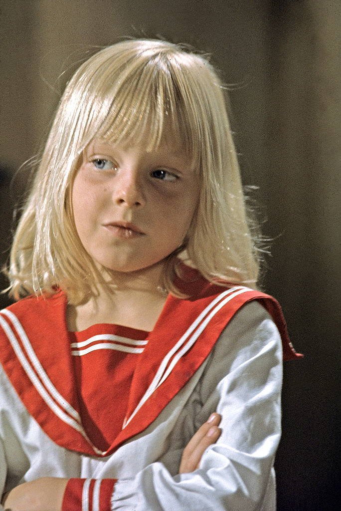 Jodie Foster as a child