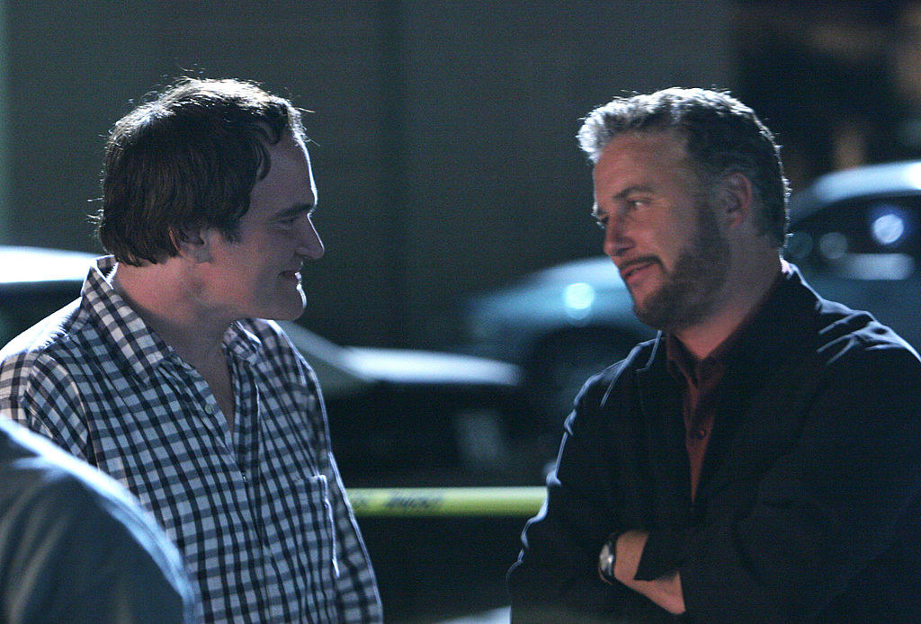 Tarantino talking to William Petersen