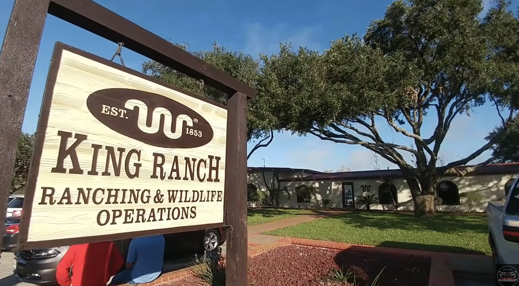 King Ranch sign