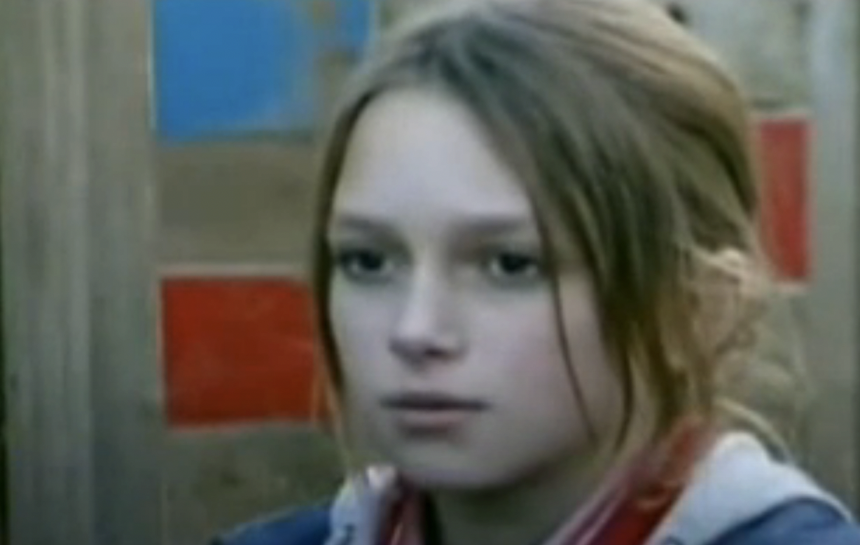 close up of ten year old Keira