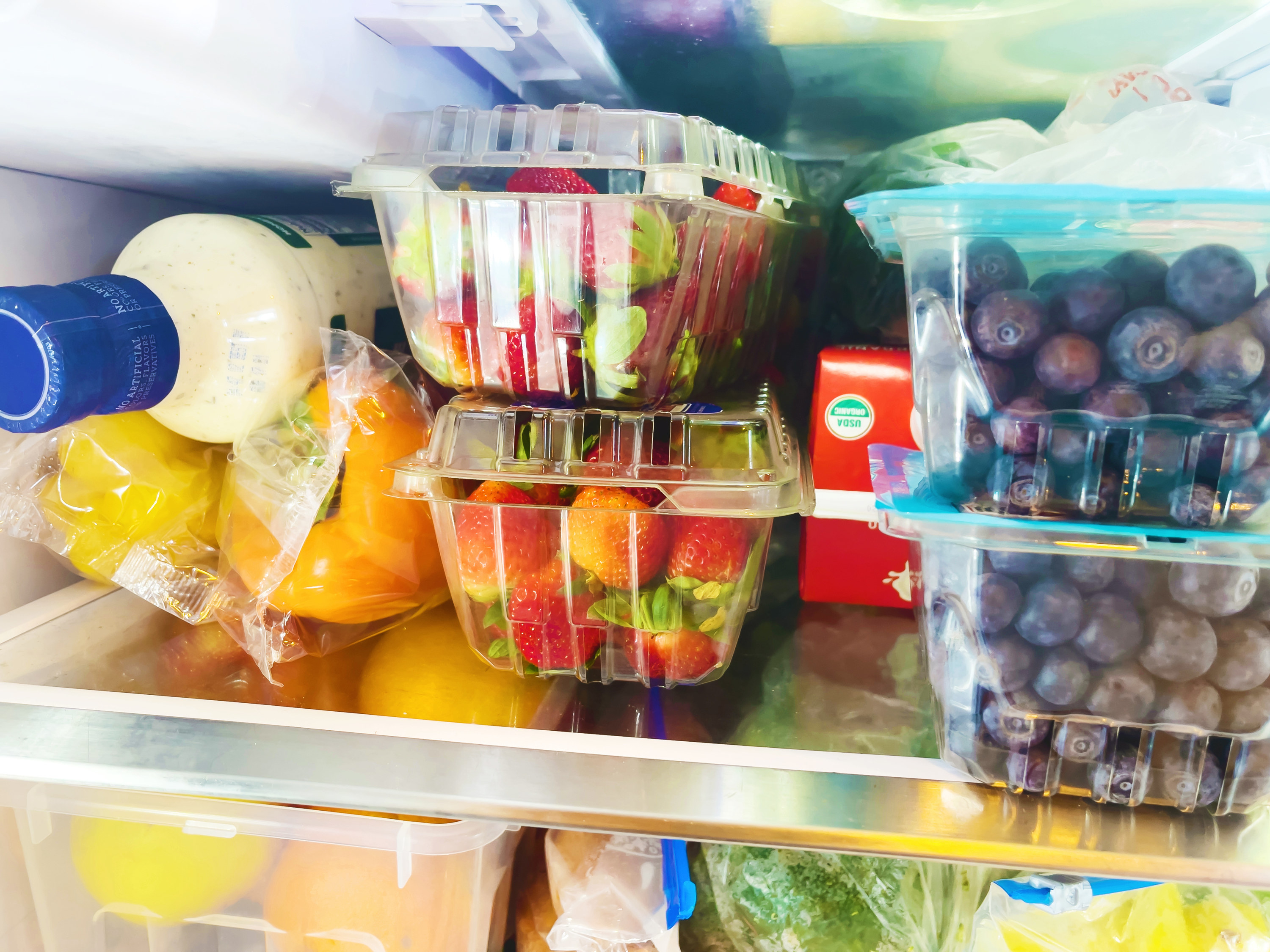 a full fridge