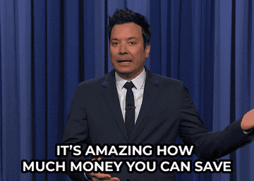 Talk show host, Jimmy Fallon, says you can save a lot of money when you do not use gas