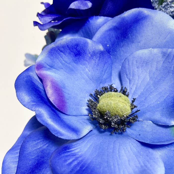 Francfranc（フランフラン）のおすすめ造花「ブーケ アネモネミックス ブルー」