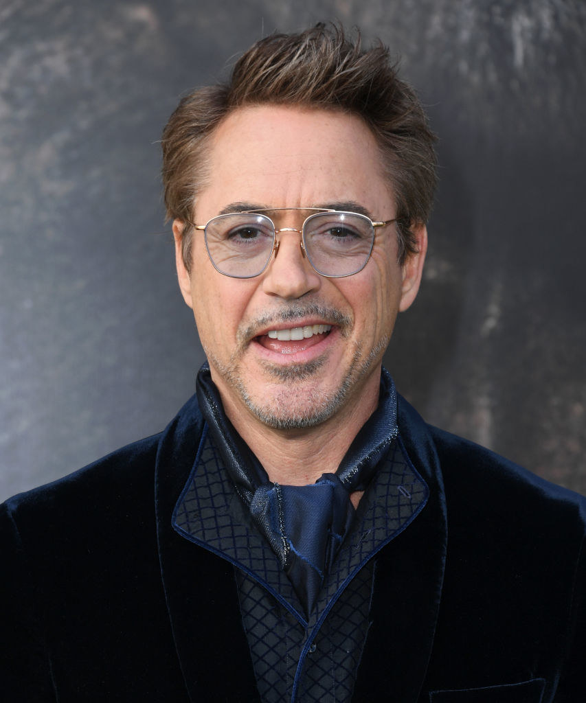 A closeup of Robert Downey Jr.