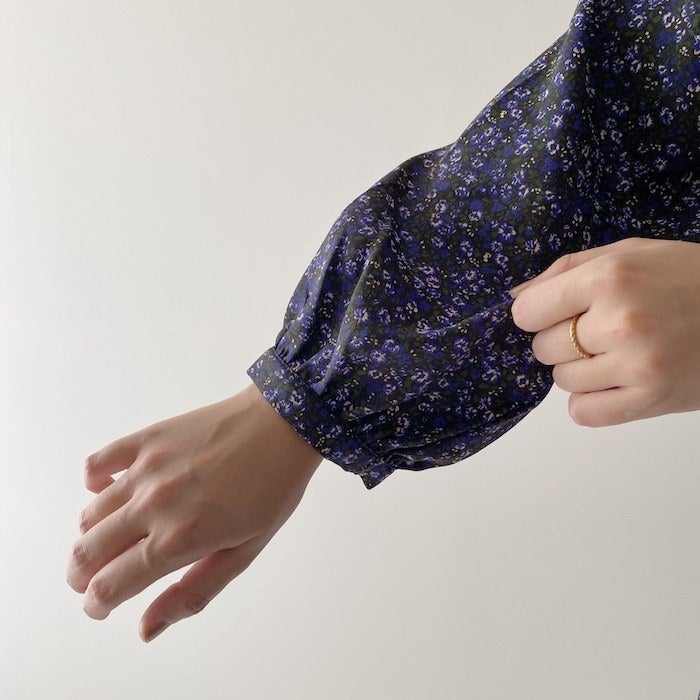 秋までガンガン着回せる しまむらの 3wayワンピ レトロ風の花柄がかわいすぎる