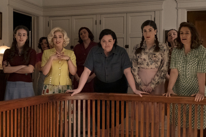 Priscilla Delgado (Esti), Molly Ephraim (Maybelle), Rosie O’Donnell, Kate Berlant (Shirley), Abbi Jacobson (Carson, co-creator and executive producer)