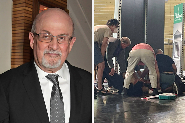 Author Salman Rushdie Was Stabbed Onstage During A Literary Event In New York