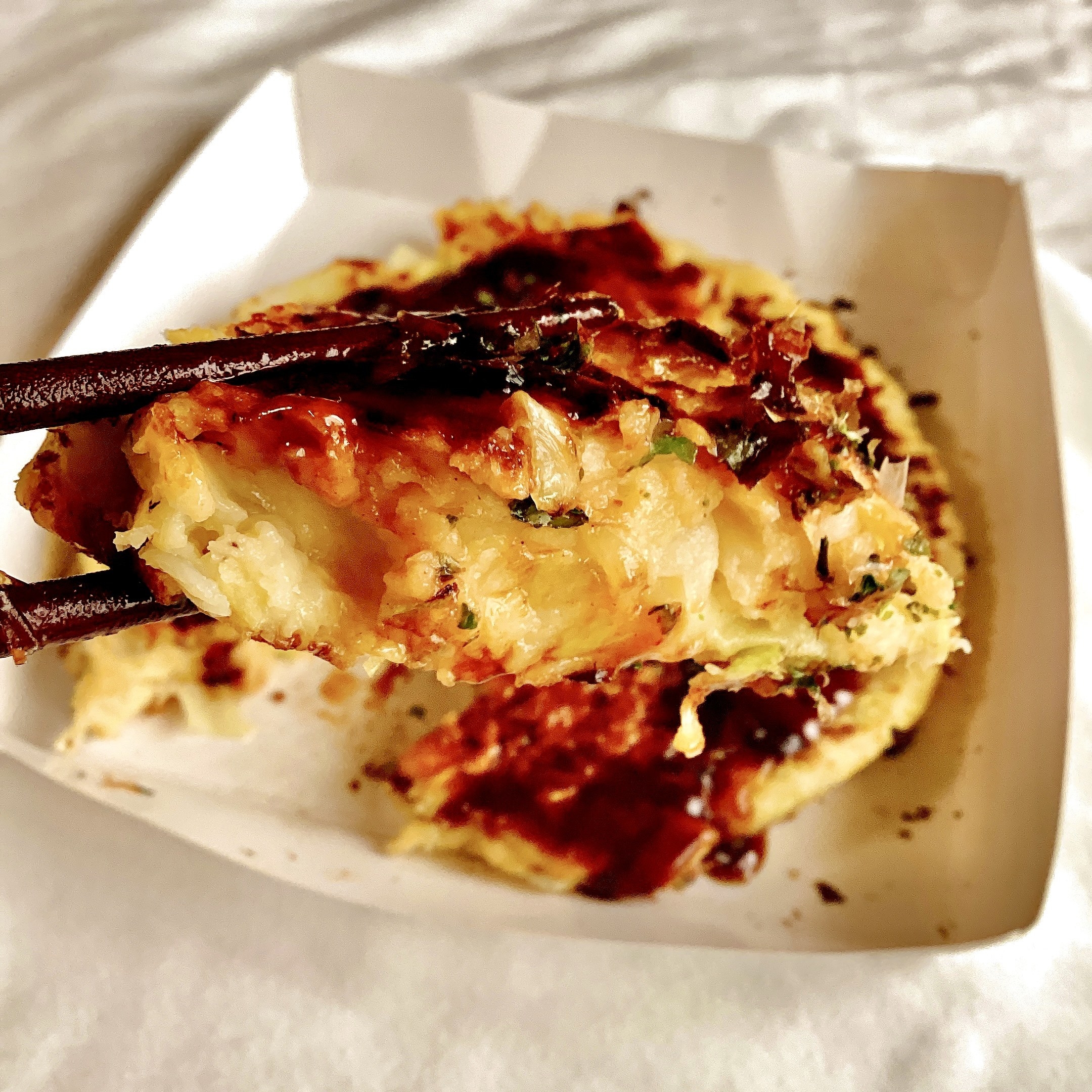 セブンのオススメの冷凍食品「海鮮お好み焼」