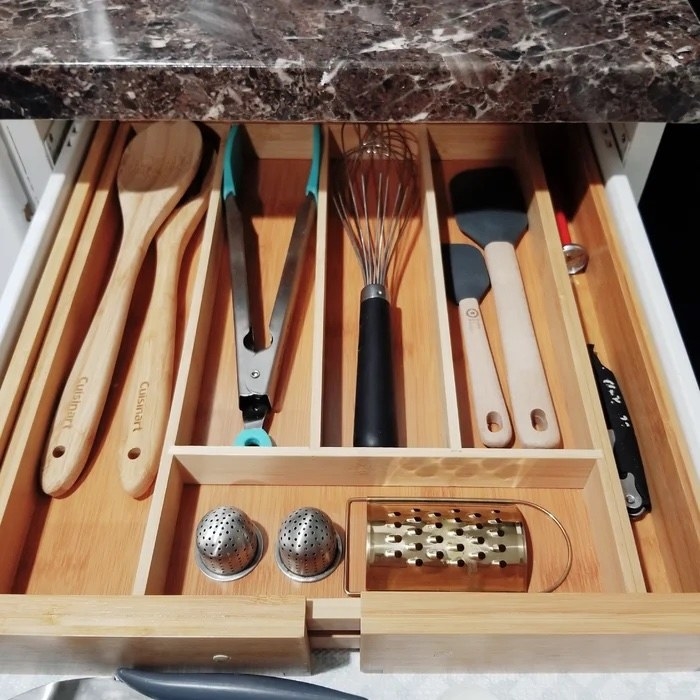 a user submitted photo of the drawer organizer