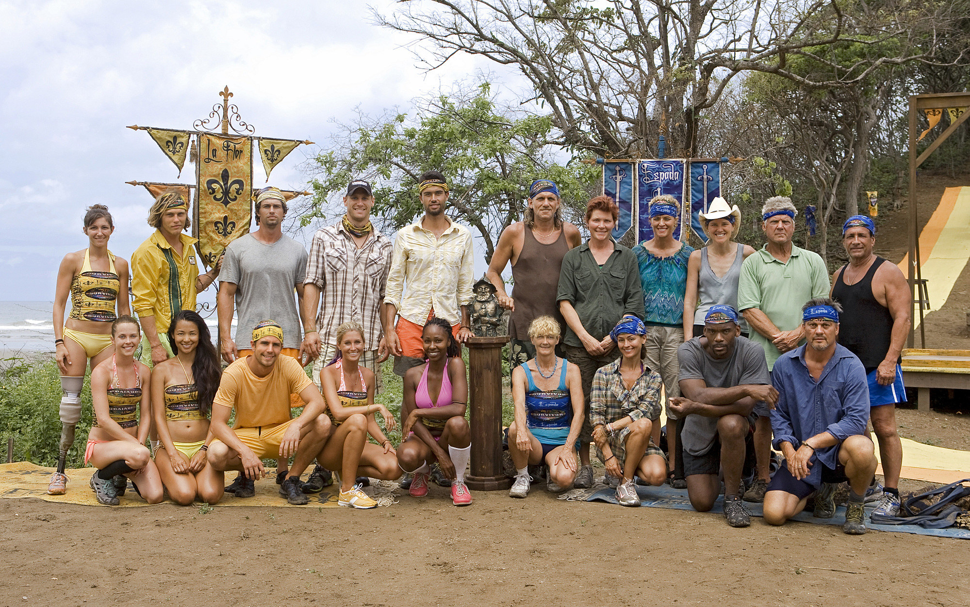 The cast of Survivor: Nicaragua