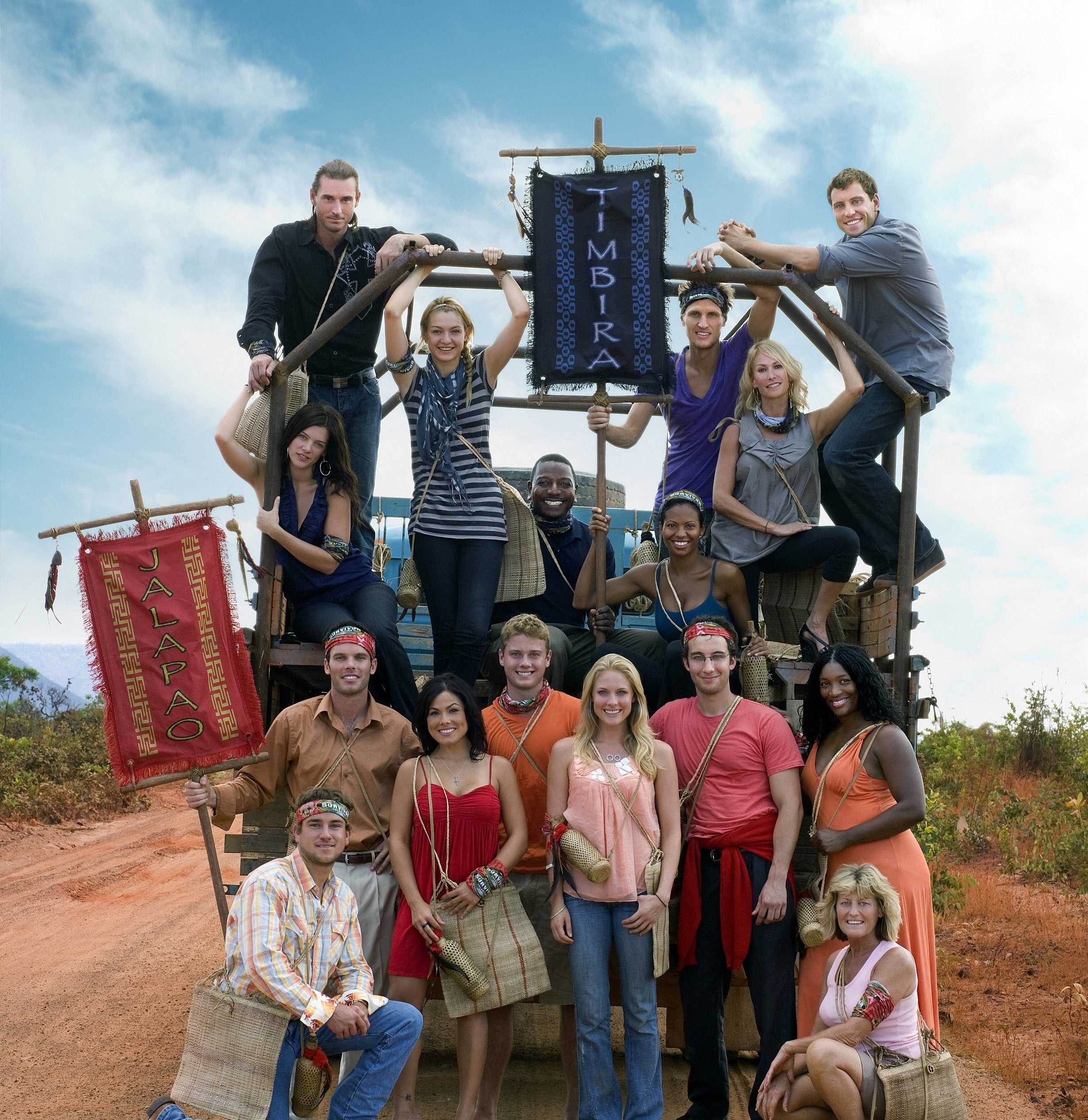The cast of Survivor Tocantins
