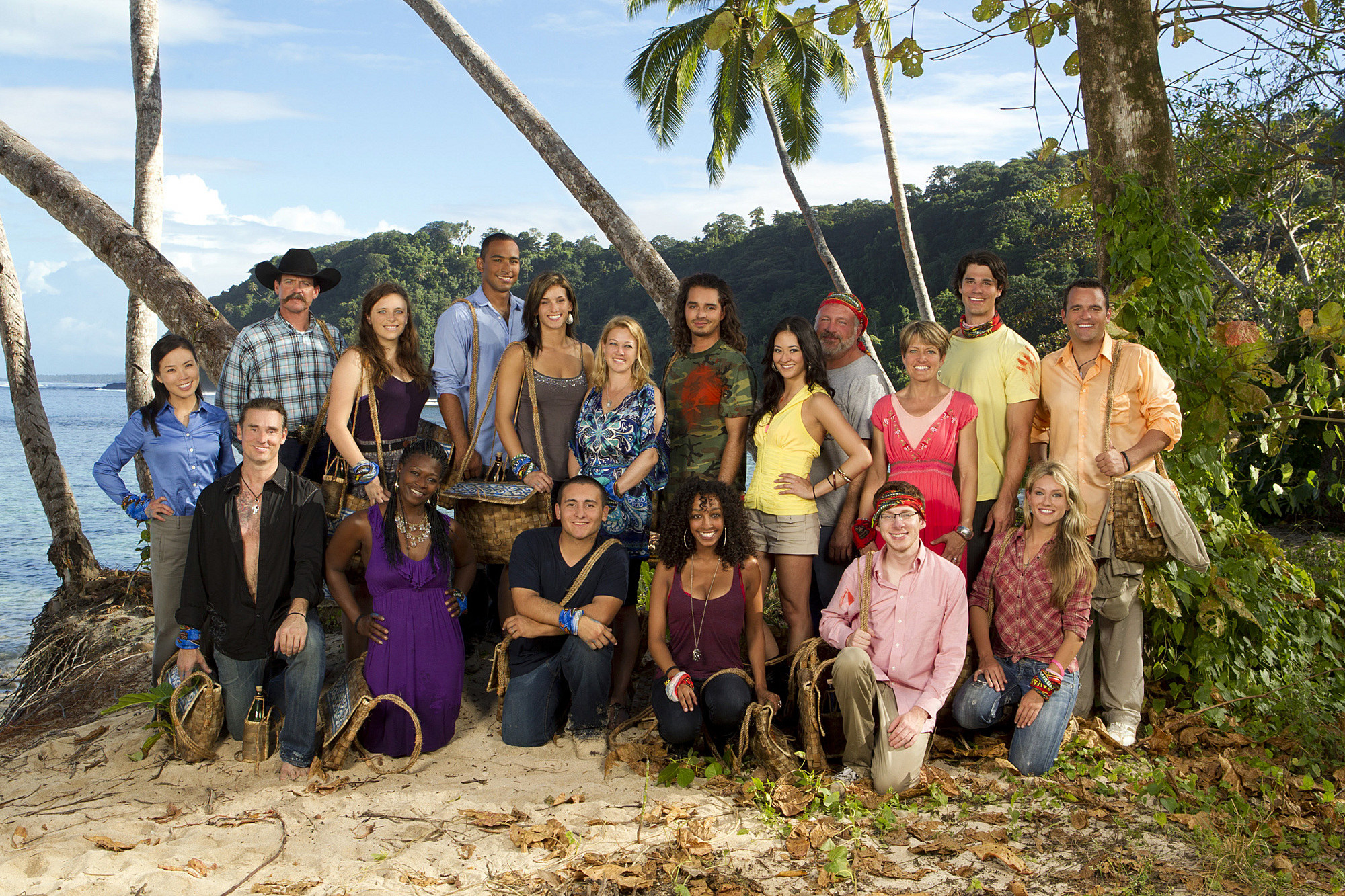 The cast of Survivor: South Pacific