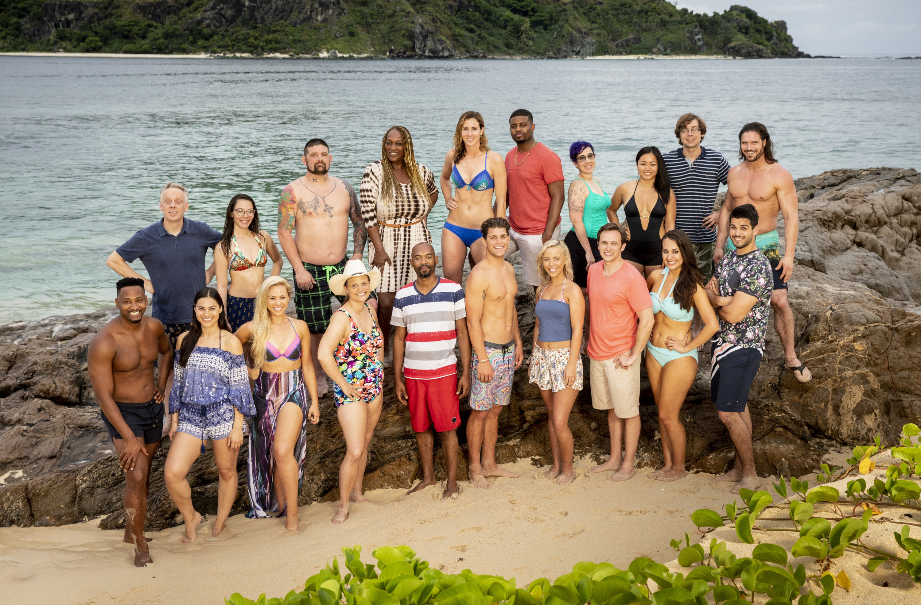 The cast of Survivor: David vs. Goliath