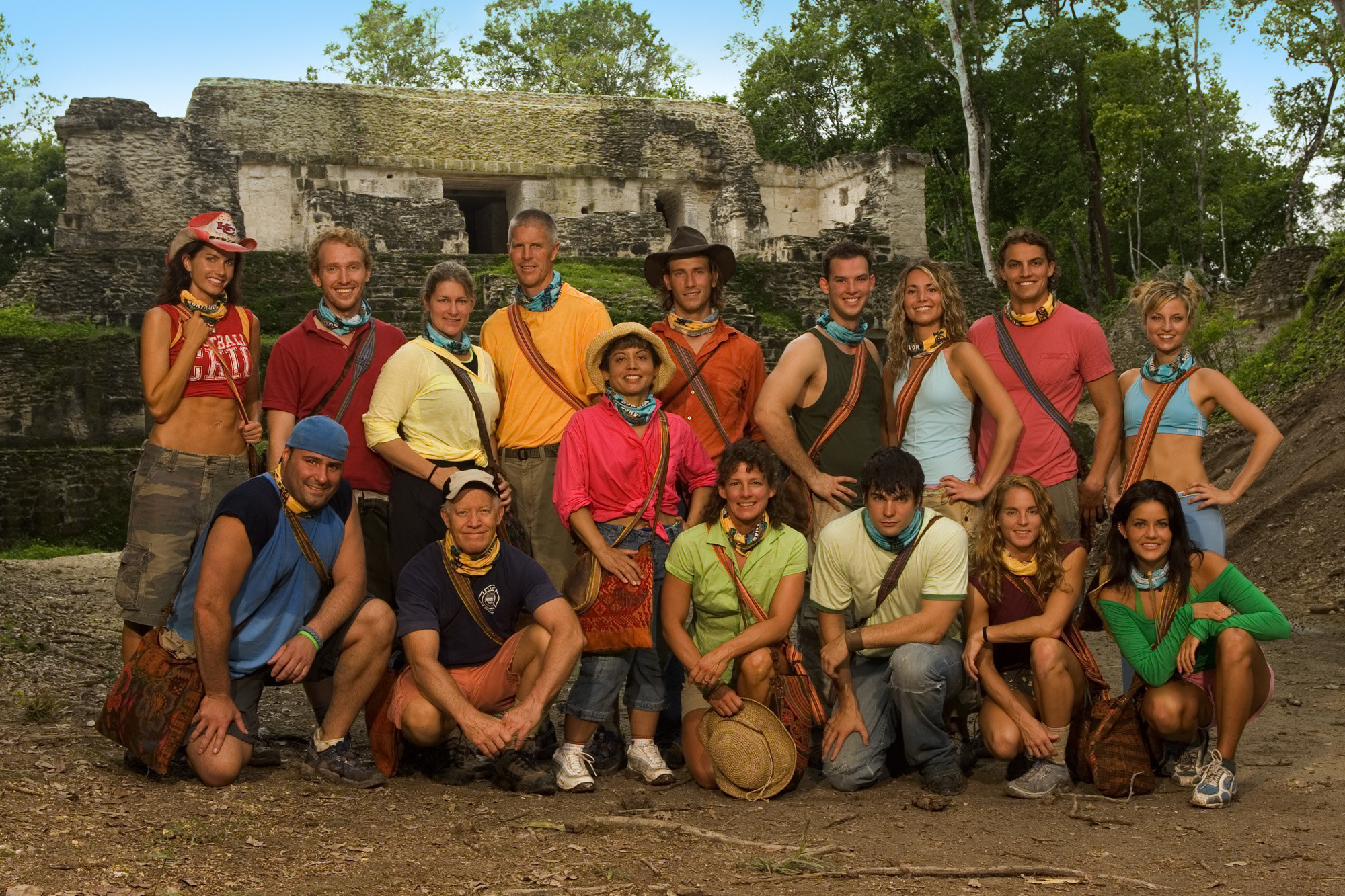The cast of Survivor: Guatemala