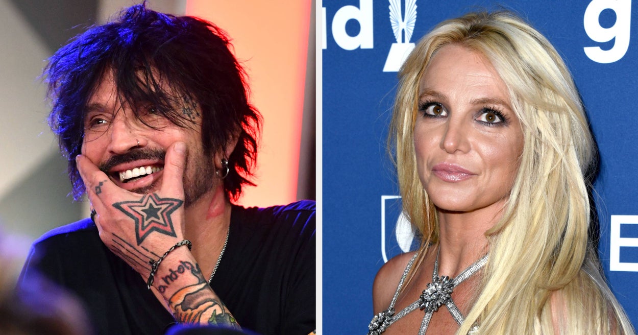 Tommy Lee's Nude Picture Compared With Britney Spears's Photos