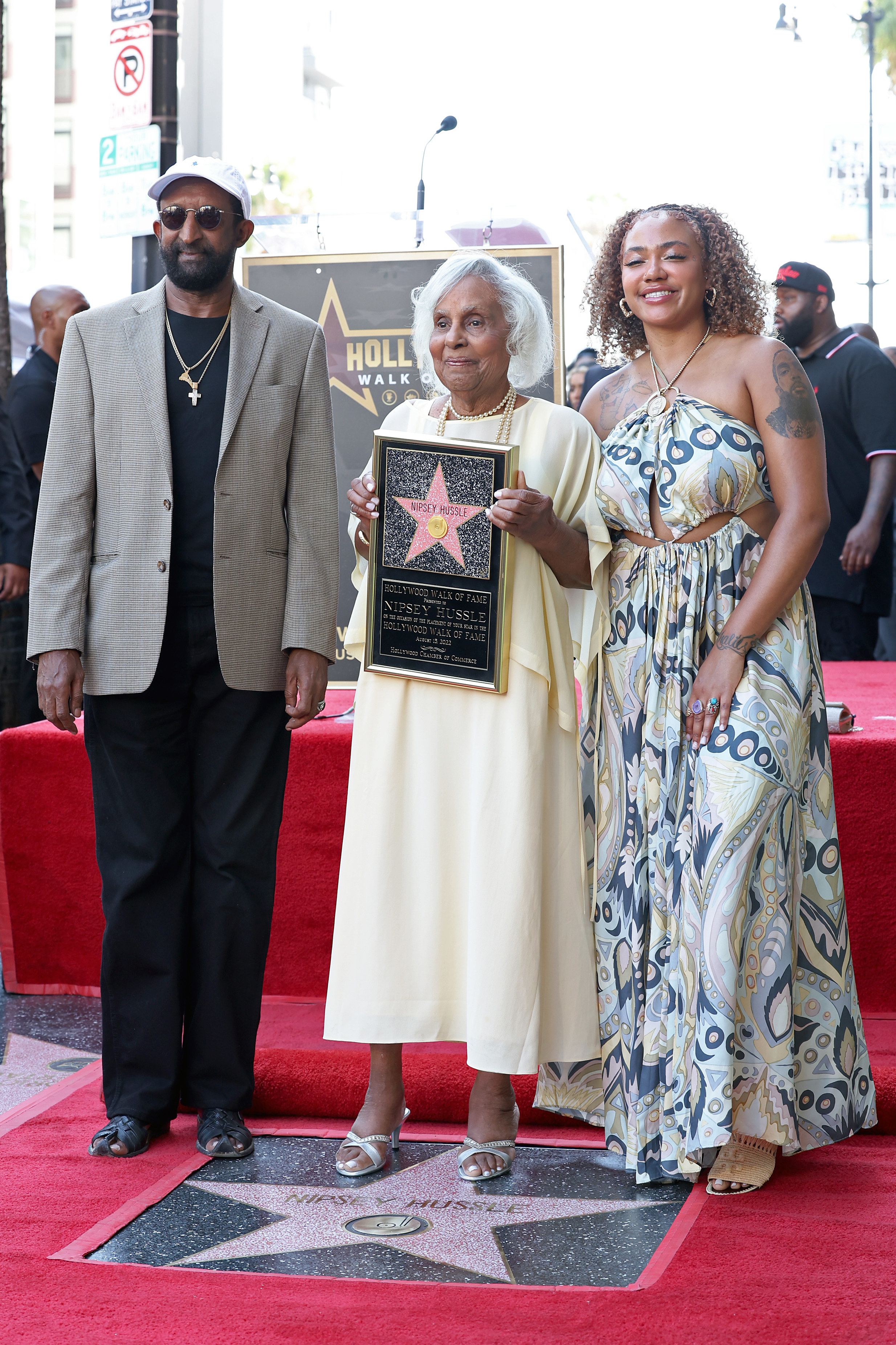 Nipsey Hussle Received His Star On The Walk Of Fame
