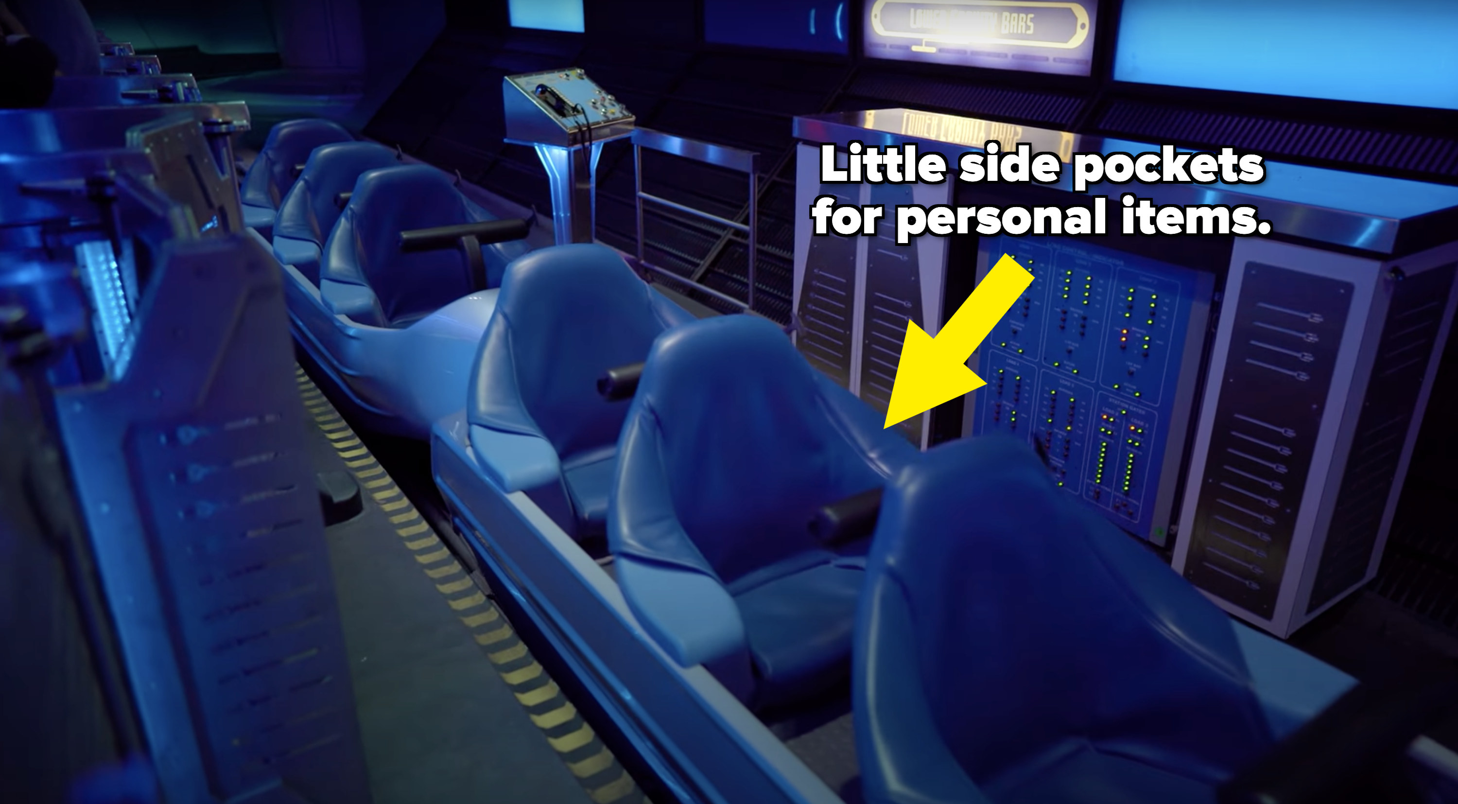 Space Mountain Vehicles
