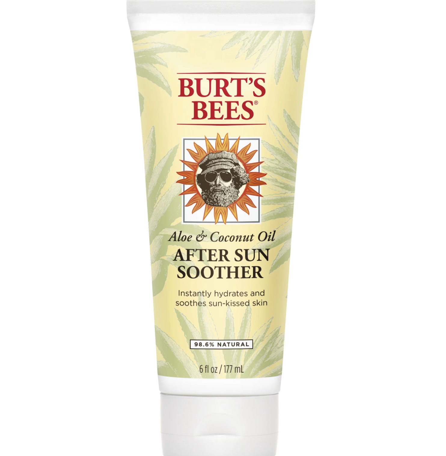the bottle of after sun soother