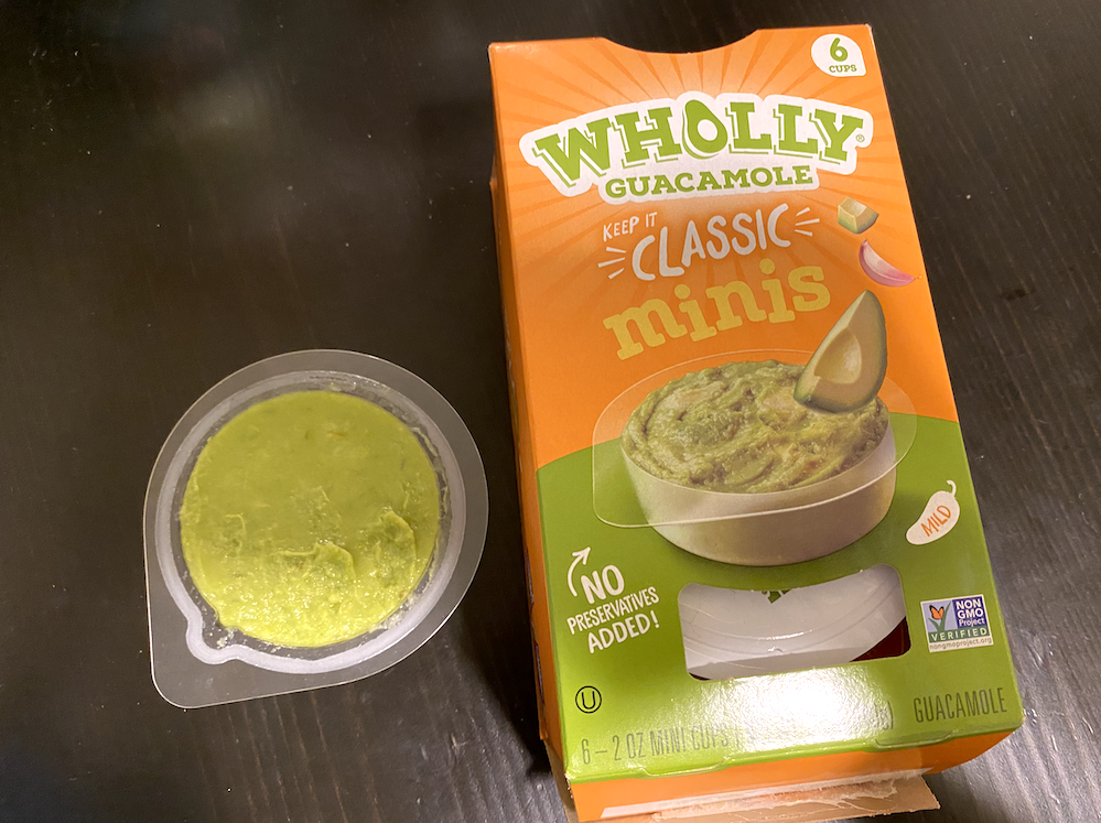 Wholly Guacamole Classic Guacamole Mini Cup, 2 oz, 20 ct