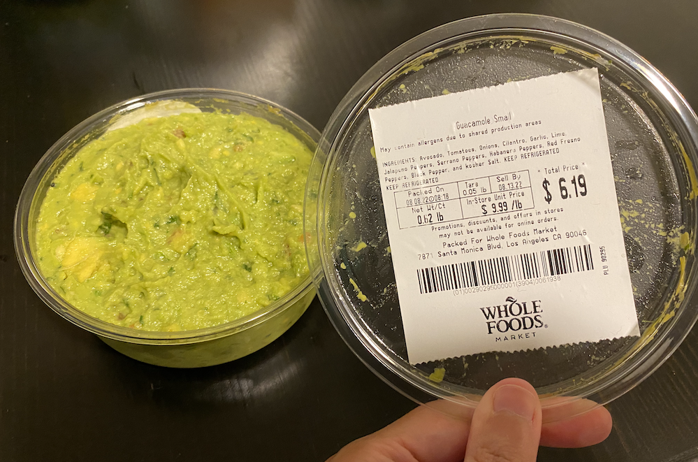 Affordable guacamole discounts