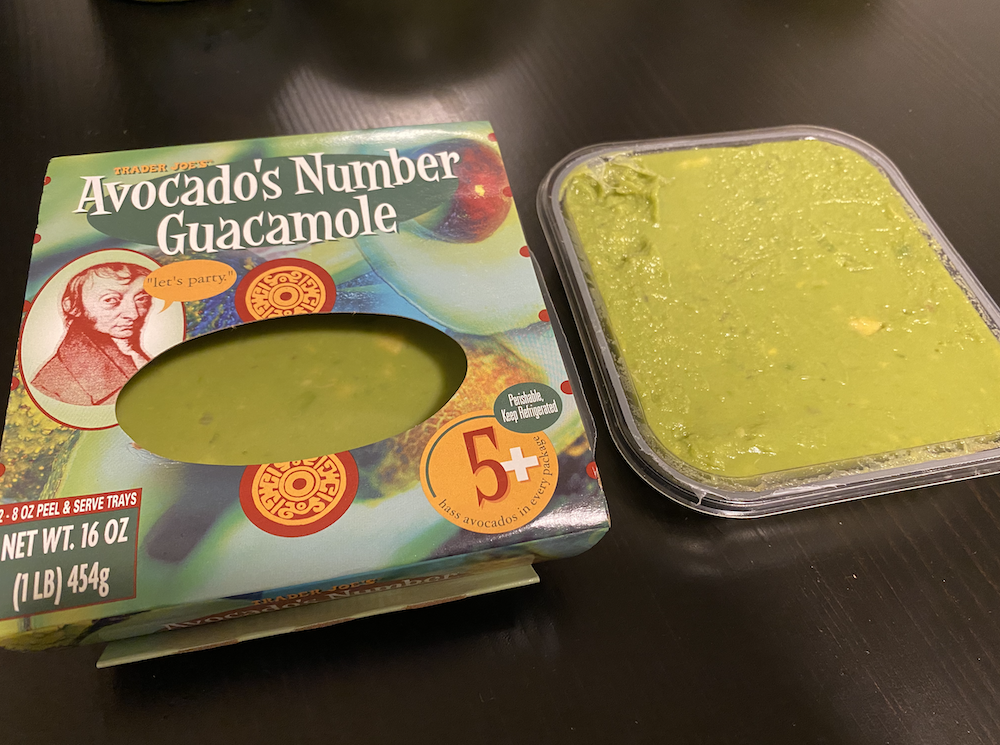 Trader Joe&#x27;s guacamole