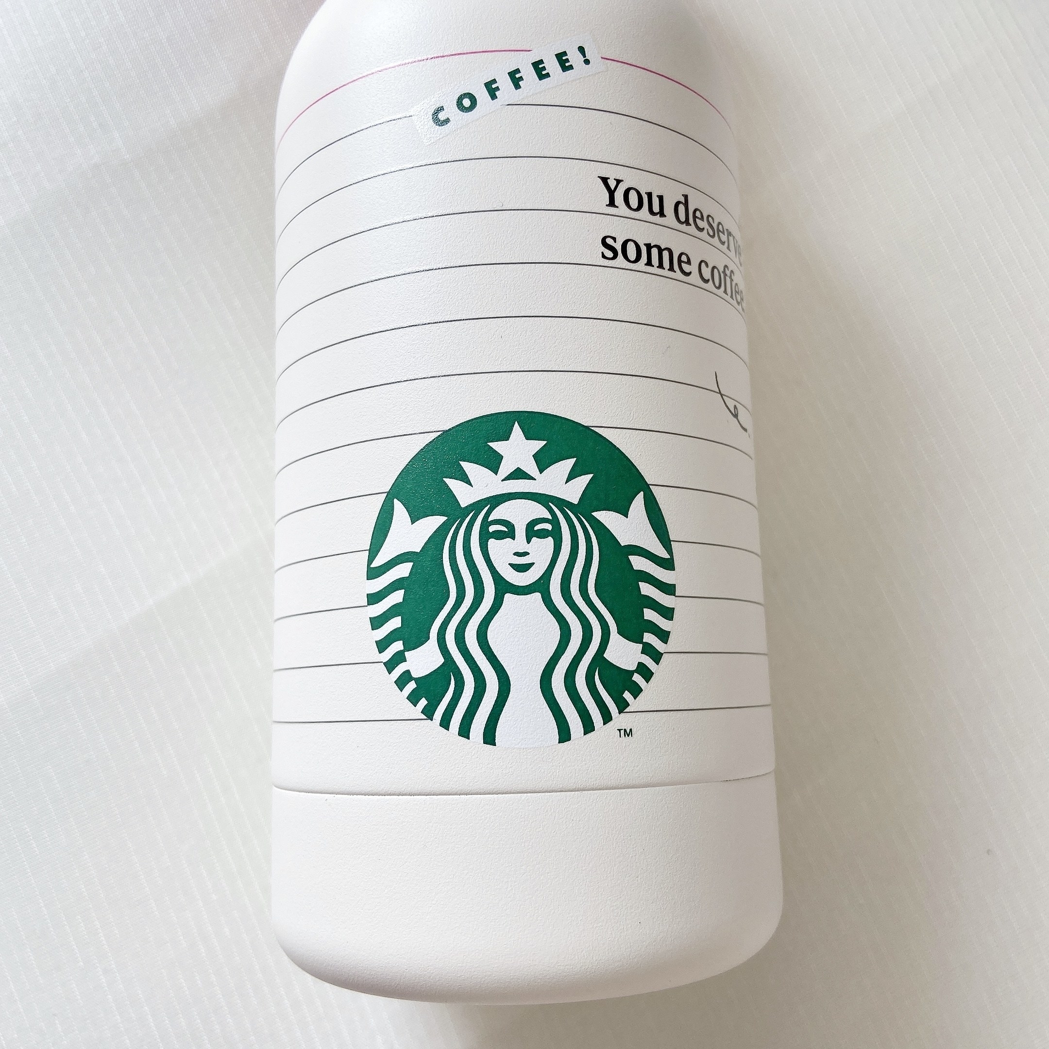 Starbucks Coffee（スターバックスコーヒー）のおすすめボトル「[オンラインストア限定]ステンレスボトルBACK-TO-SCHOOL384ml」