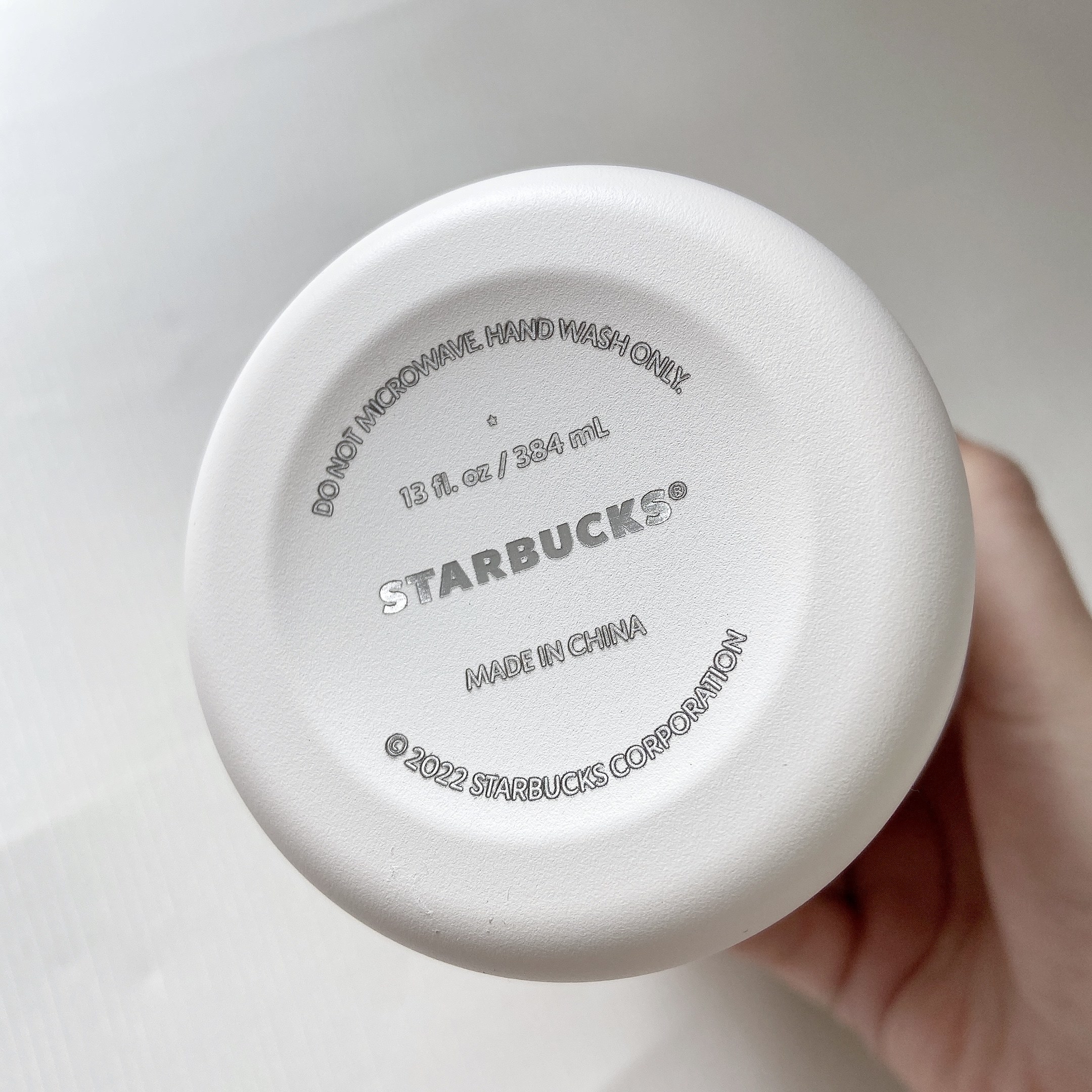 Starbucks - BEAMS＋STARBUCKS 緑 白 ストラップ ボトルホルダー
