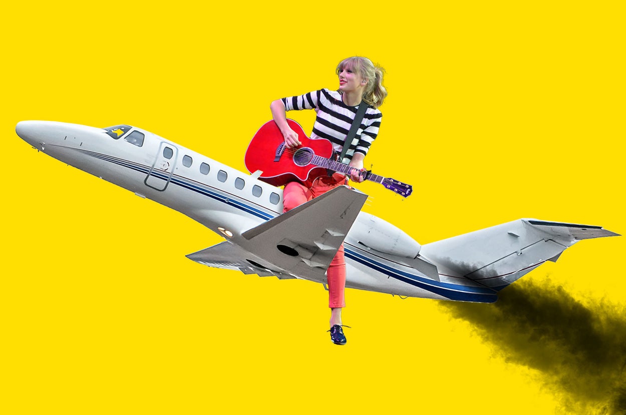 Here’s How Bad Taylor Swift’s And Other Celebs' Private Jet Emissions Really Are For The Environment