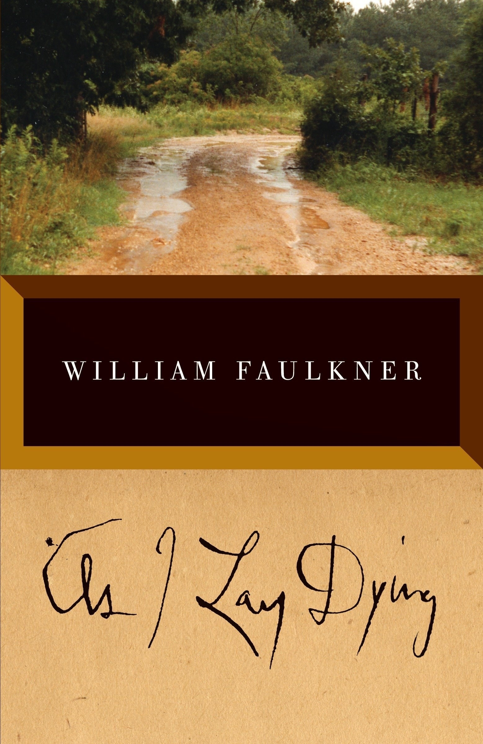 dirt road on the book cover