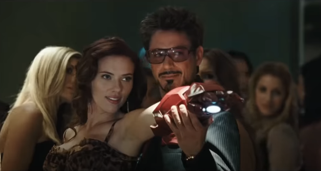 Natasha and Tony Stark