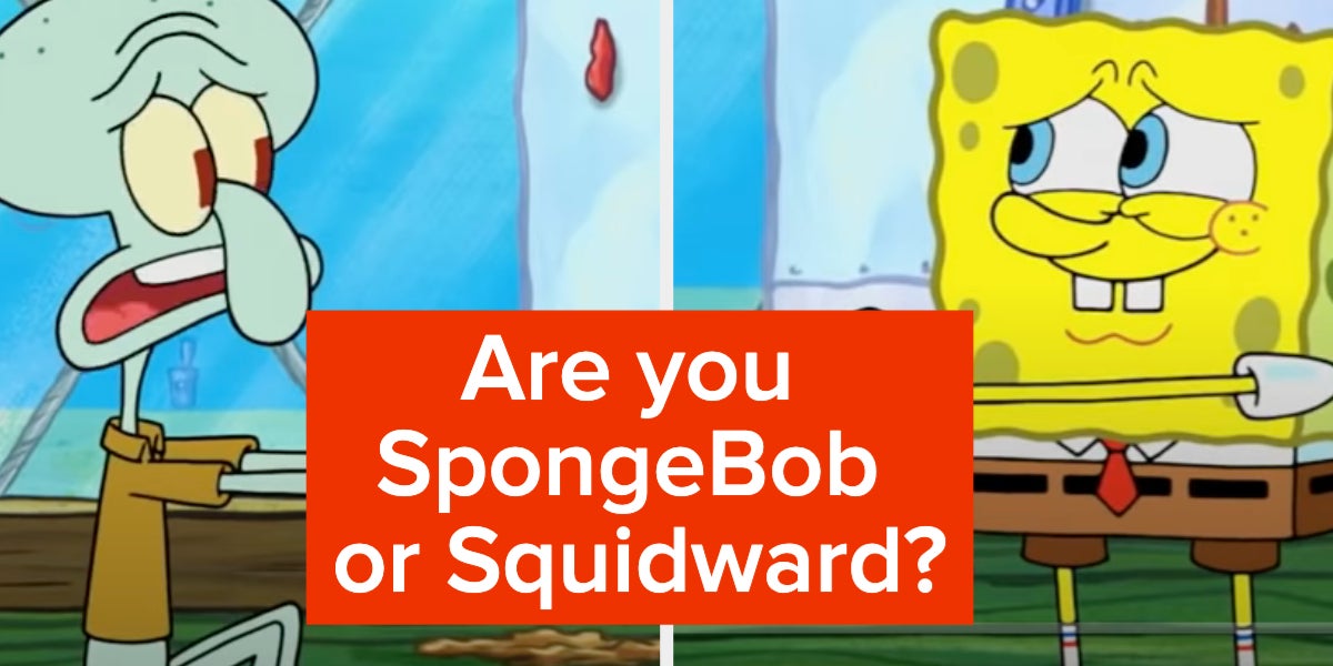 Nickelodeon on X: are you spongebob or squidward?