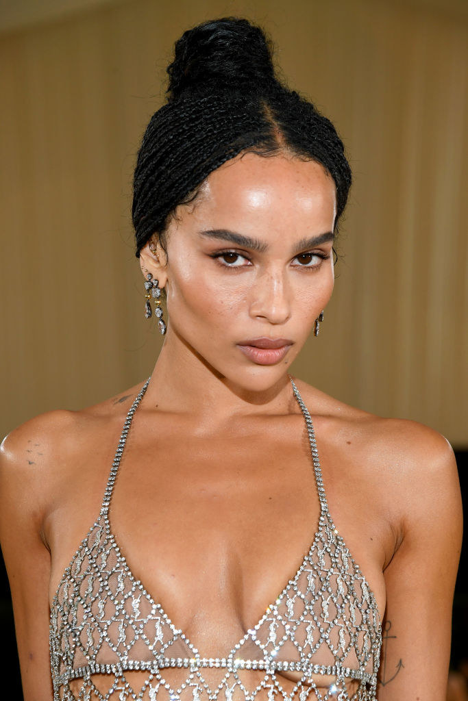 Let's Talk About Zoë Kravitz's Gold Bra