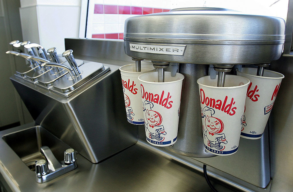 McDonald&#x27;s milkshakes