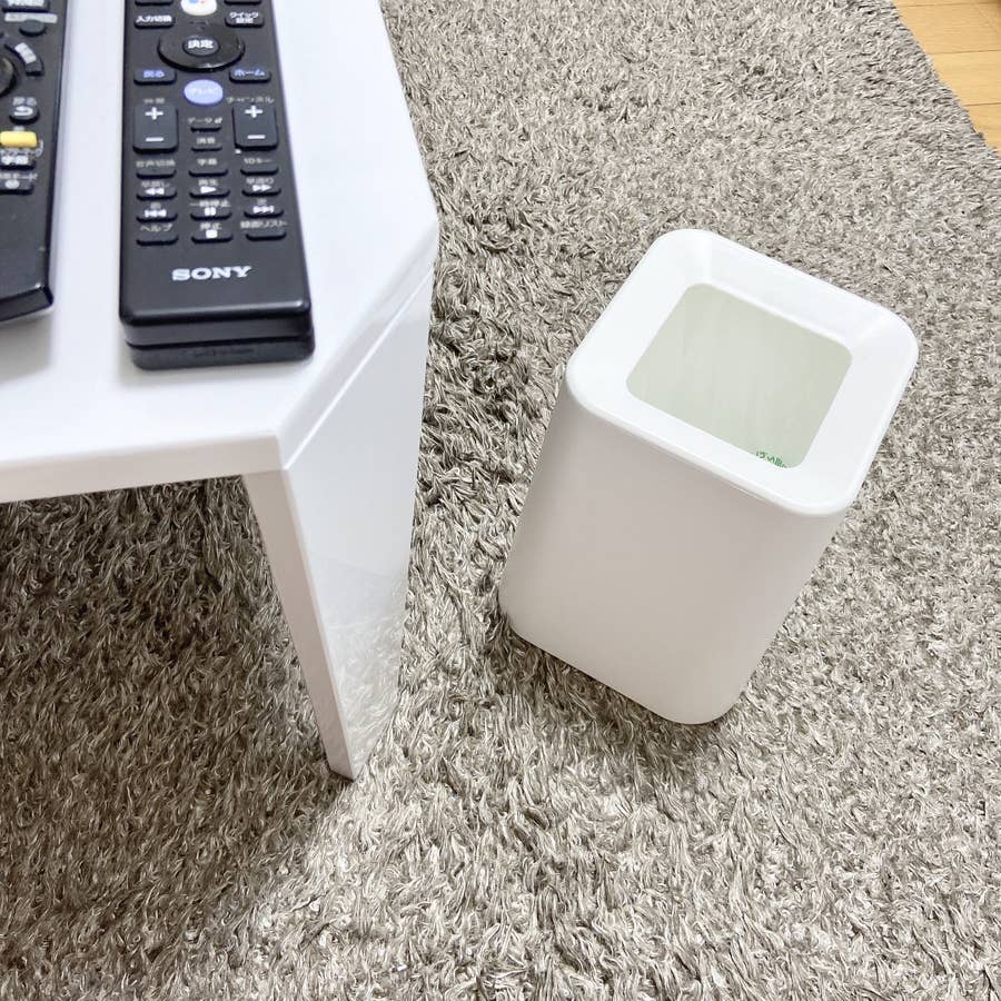 生活感が消えた ニトリで見つけた 理想のゴミ箱 便利すぎて全部屋に置きたい