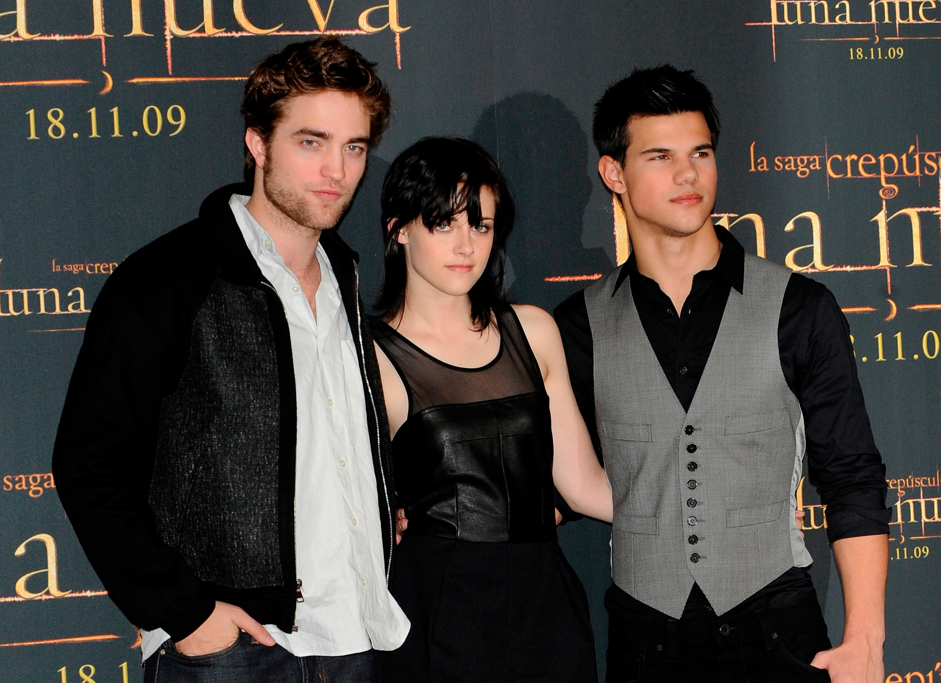 The Twilight cast at a premiere
