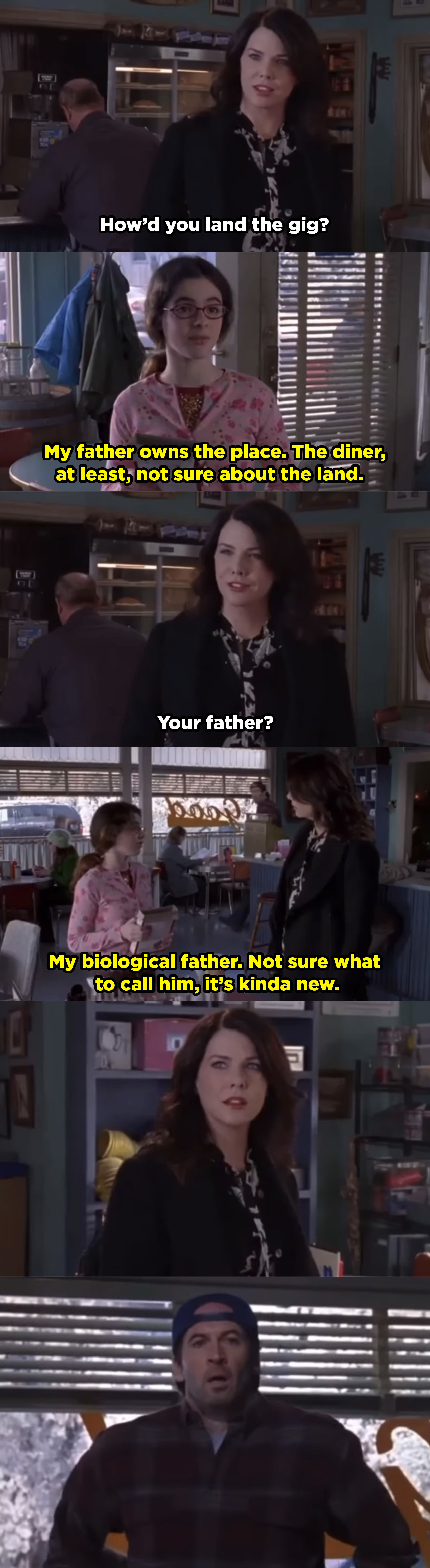 Screen shots from &quot;Gilmore Girls&quot;