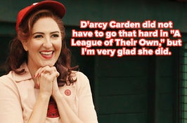 D'Arcy Carden in "A League of Their Own"