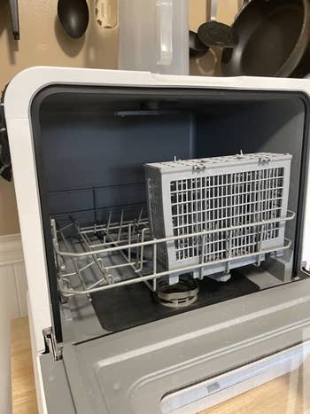 Reviewer's countertop dishwasher