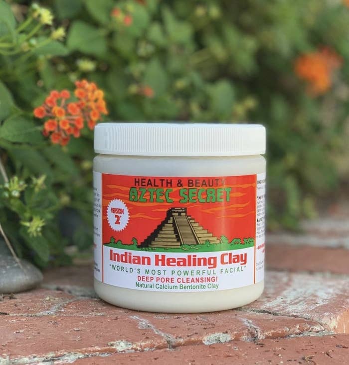 the clay mask jar