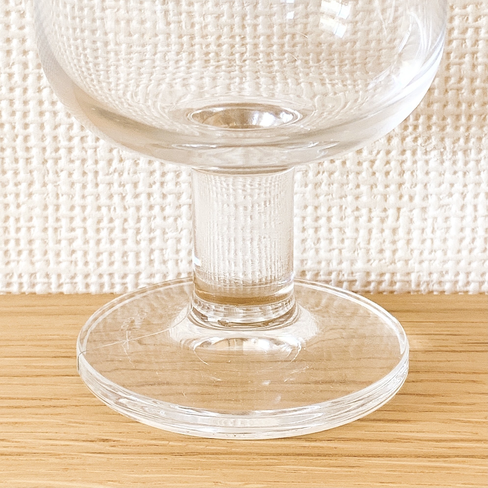 無印良品のオススメのグラス「強化ガラス ステムグラス L」