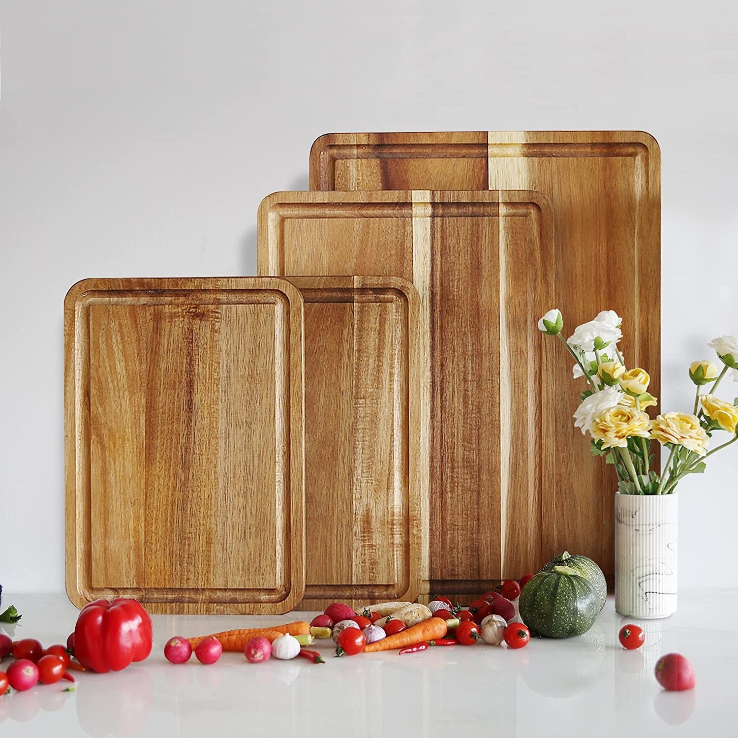 The four cutting boards displayed