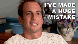 Will Arnett as Gob in &quot;Arrested Development&quot; saying &quot;I&#x27;ve made a huge mistake&quot;