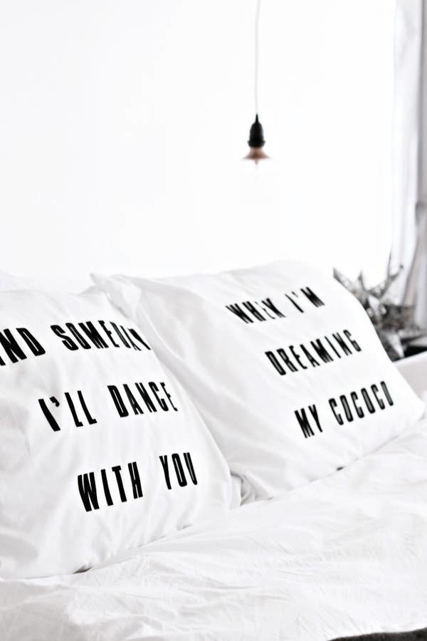 pillowcases with sayings