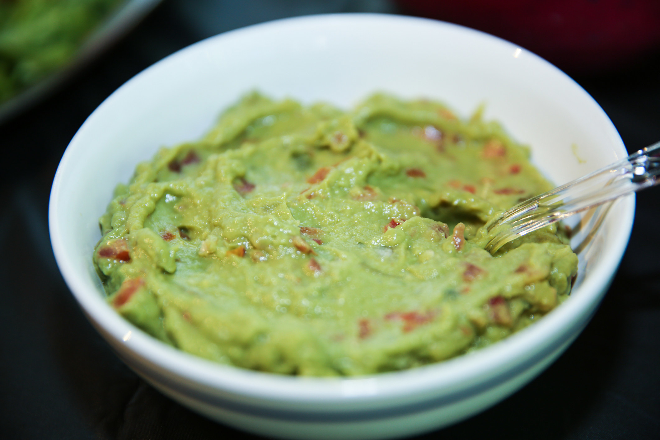 bowl of guacamole