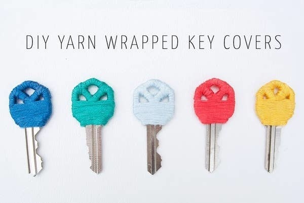 yarn-covered keys