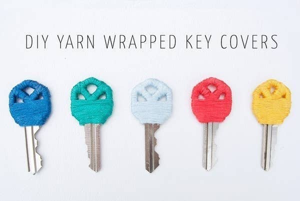 yarn-covered keys